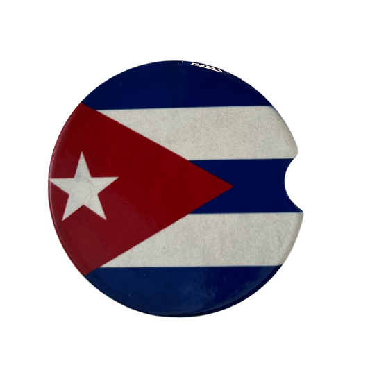 Car Coasters - Cuban Flag