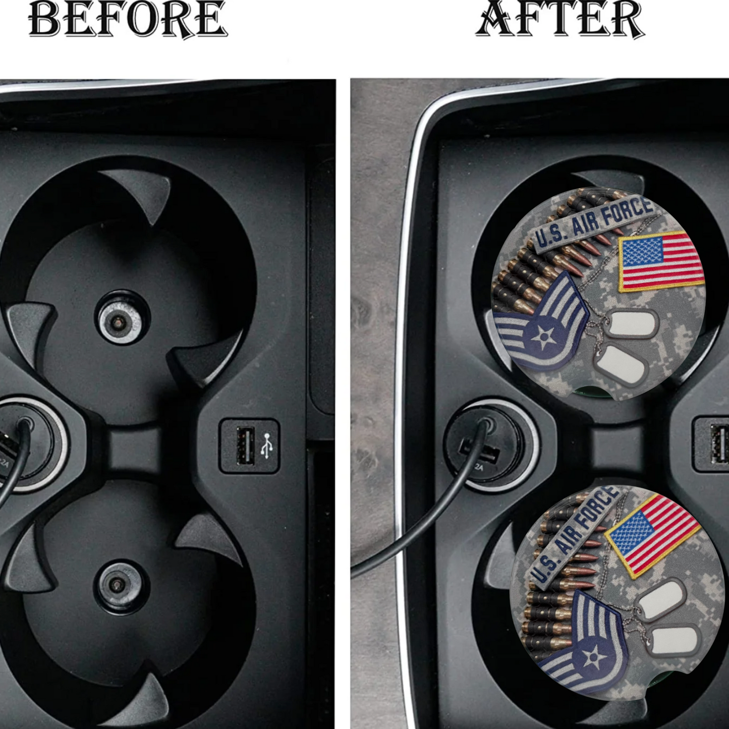 Car Coasters - US Air Force