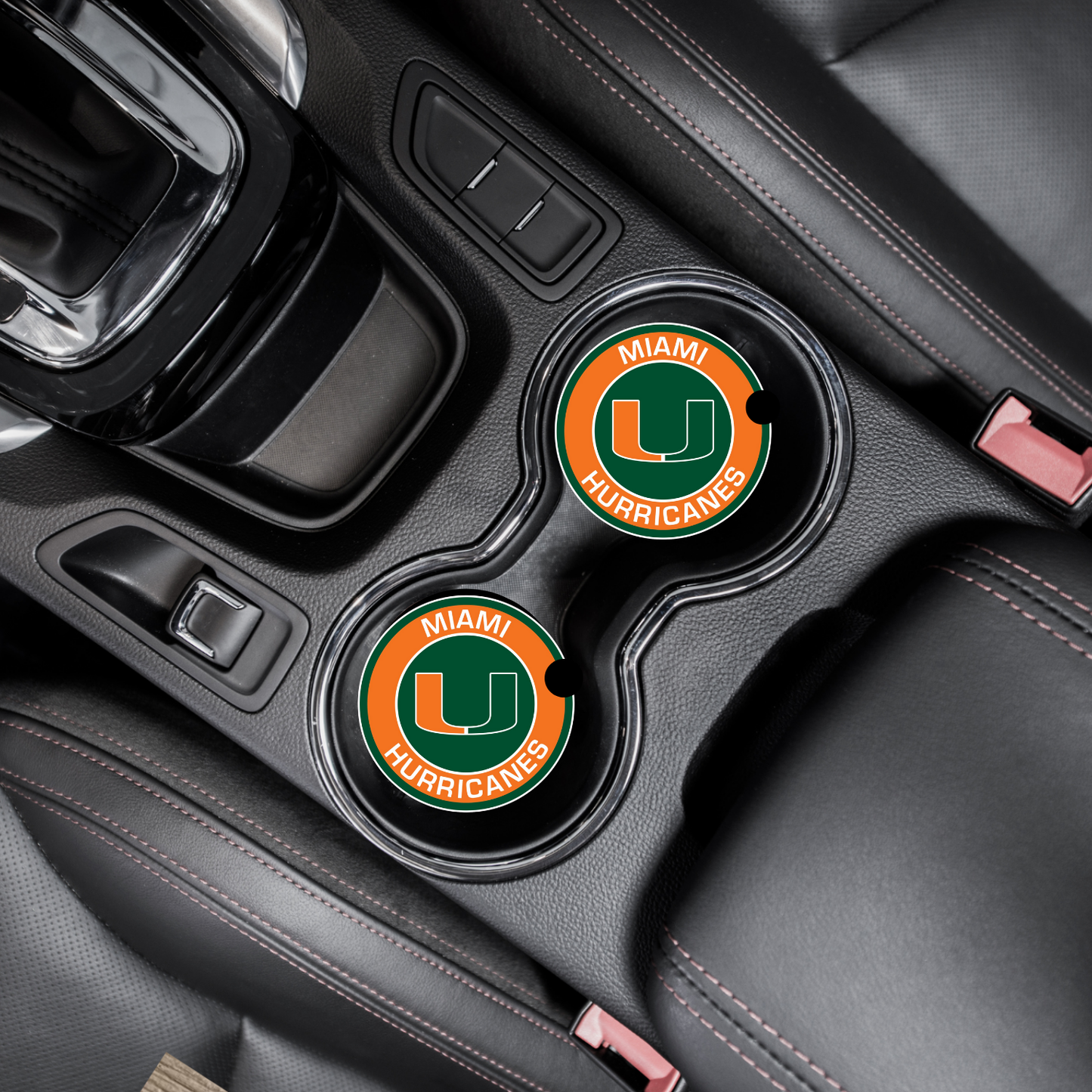 Car Coasters - Miami Hurricanes 1