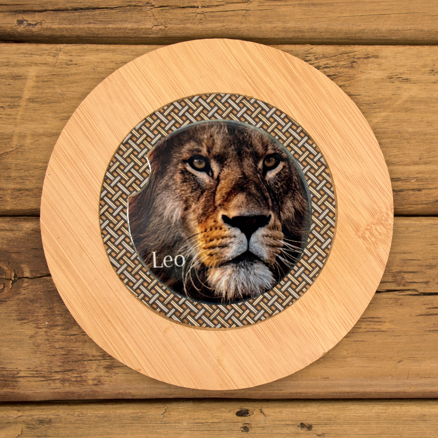 Car Coasters - Zodiac Sign - Leo