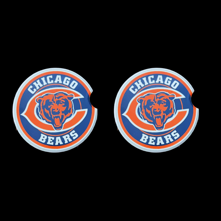 Car Coasters - Chicago Bears(C)