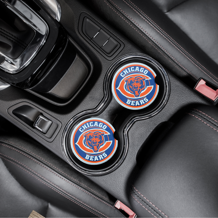 Car Coasters - Chicago Bears(C)