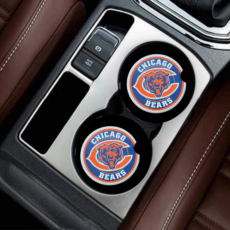 Car Coasters - Chicago Bears(C)
