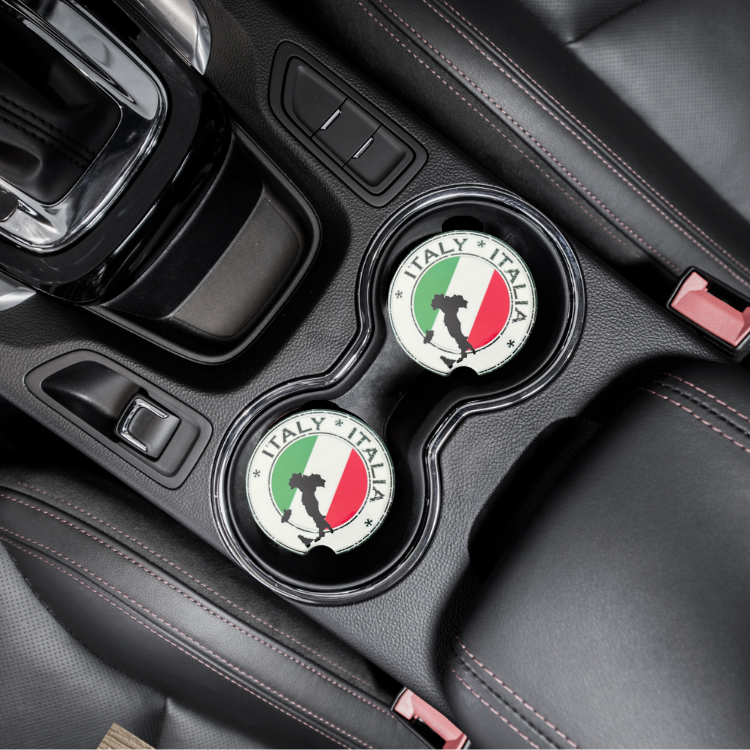 Car Coasters - Italy/Italian Flag