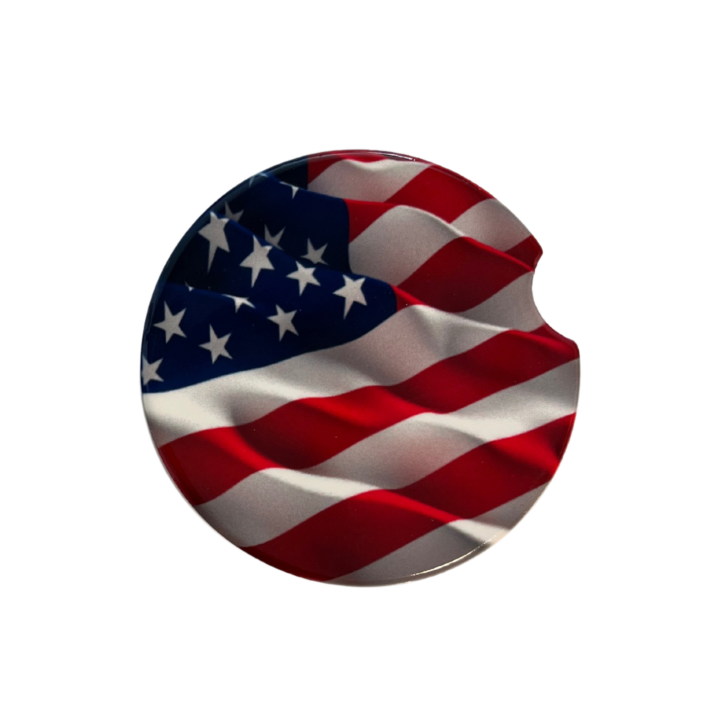 Car Coasters - American Flag