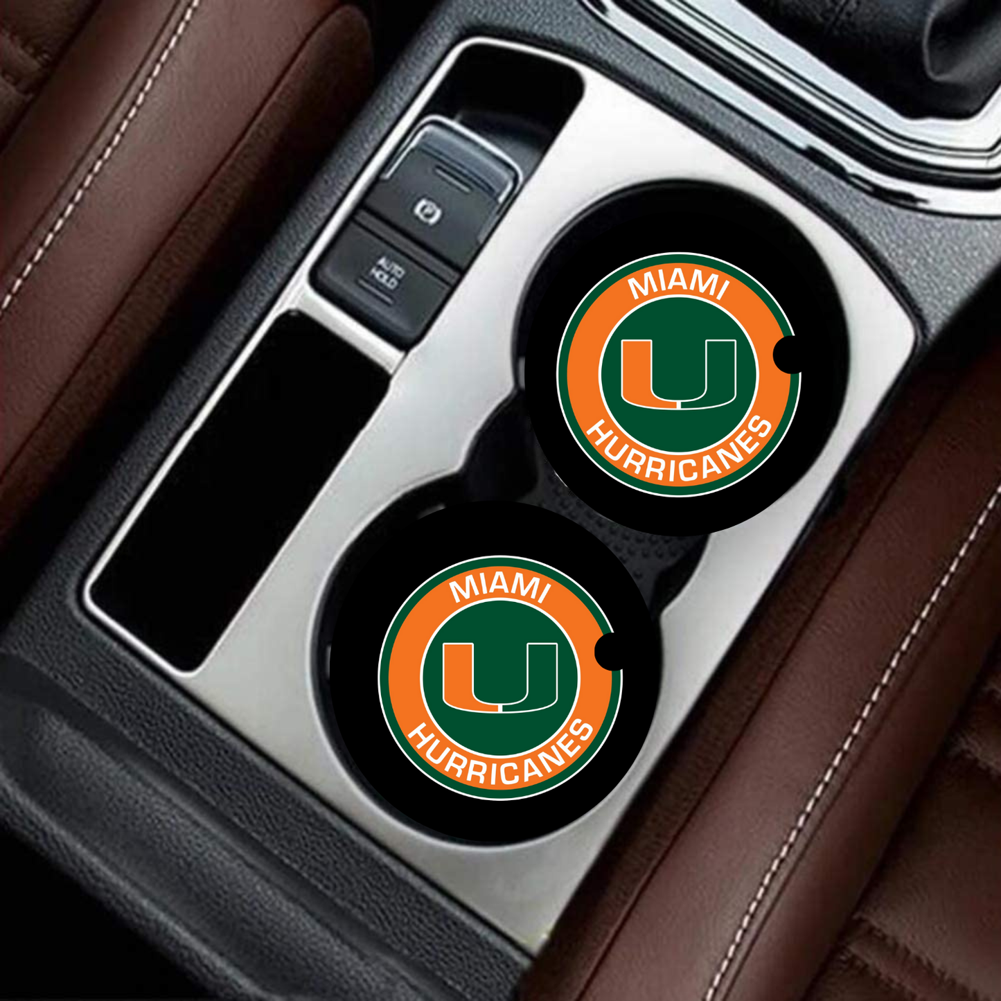 Car Coasters - Miami Hurricanes 1