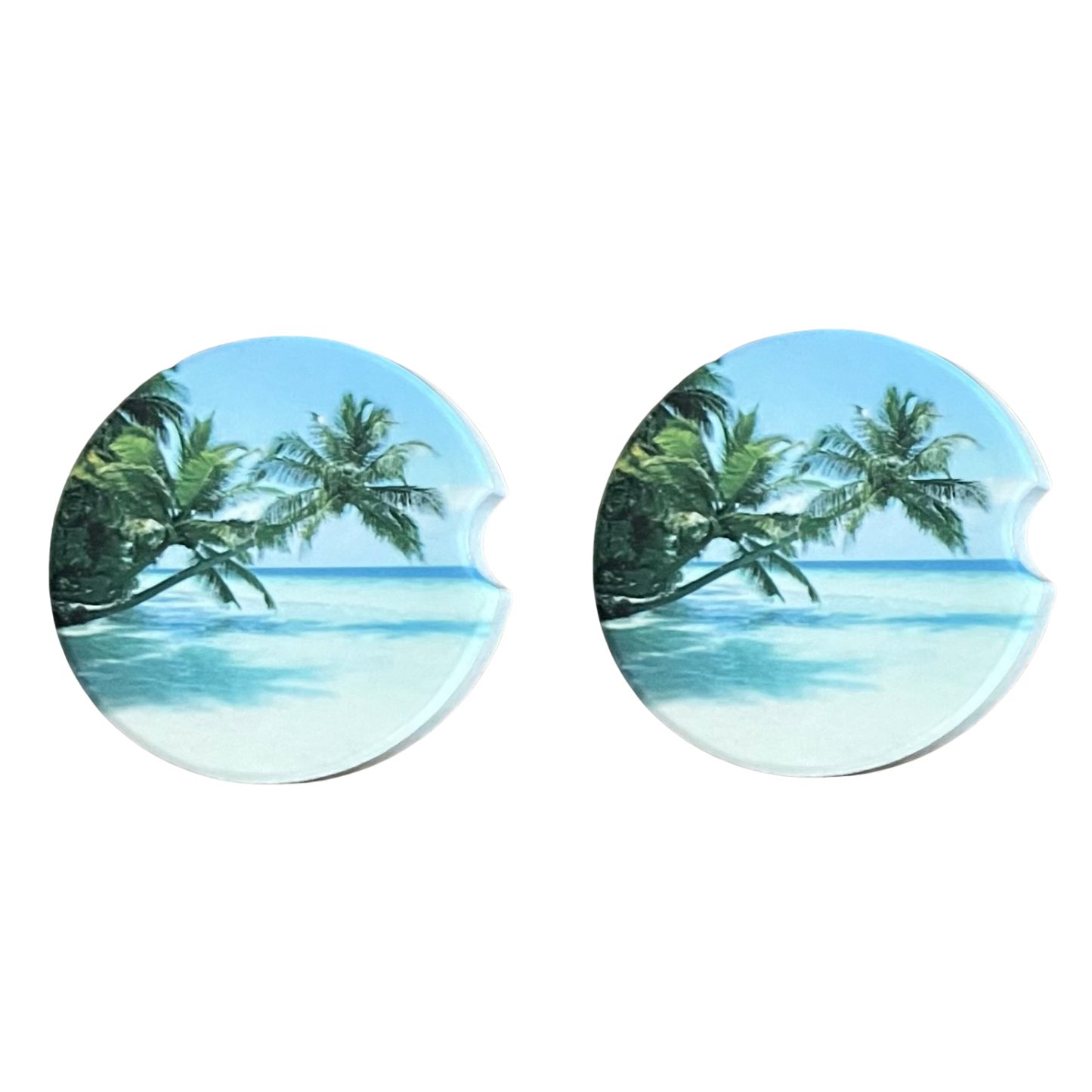 Car Coasters - Tropical Paradise