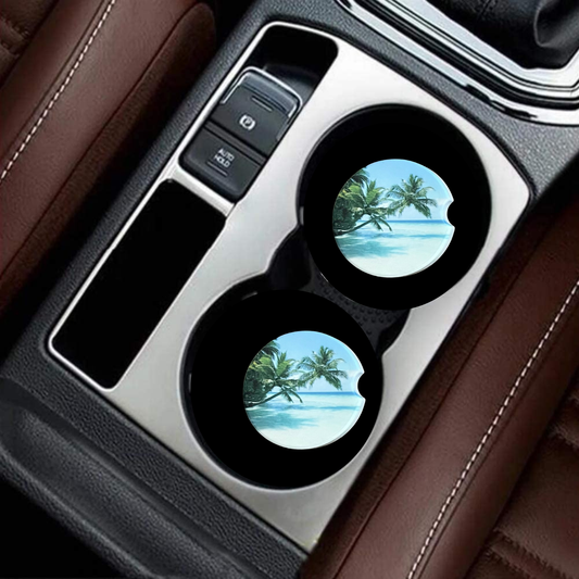 Car Coasters - Tropical Paradise