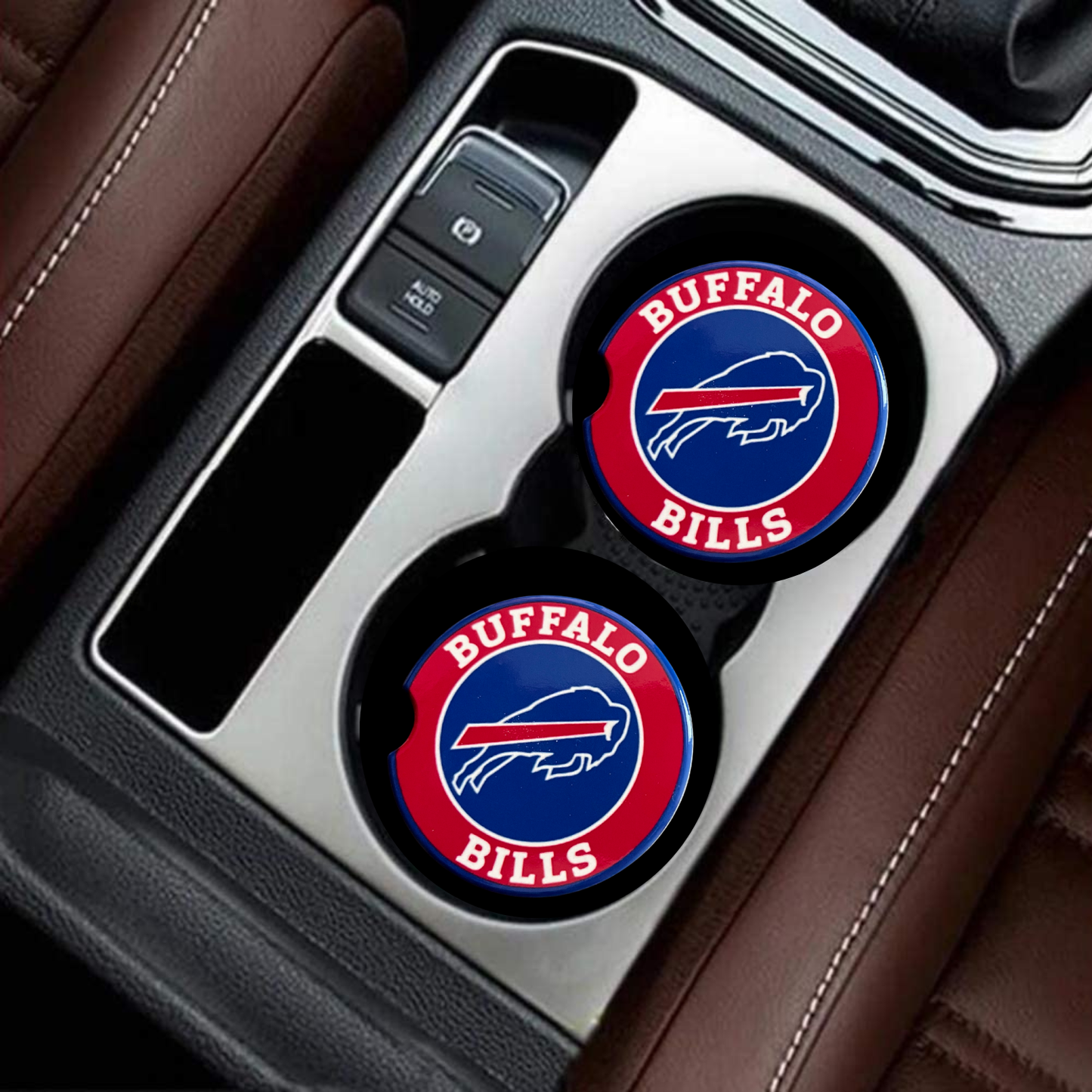 Car Coasters - Buffalo Bills