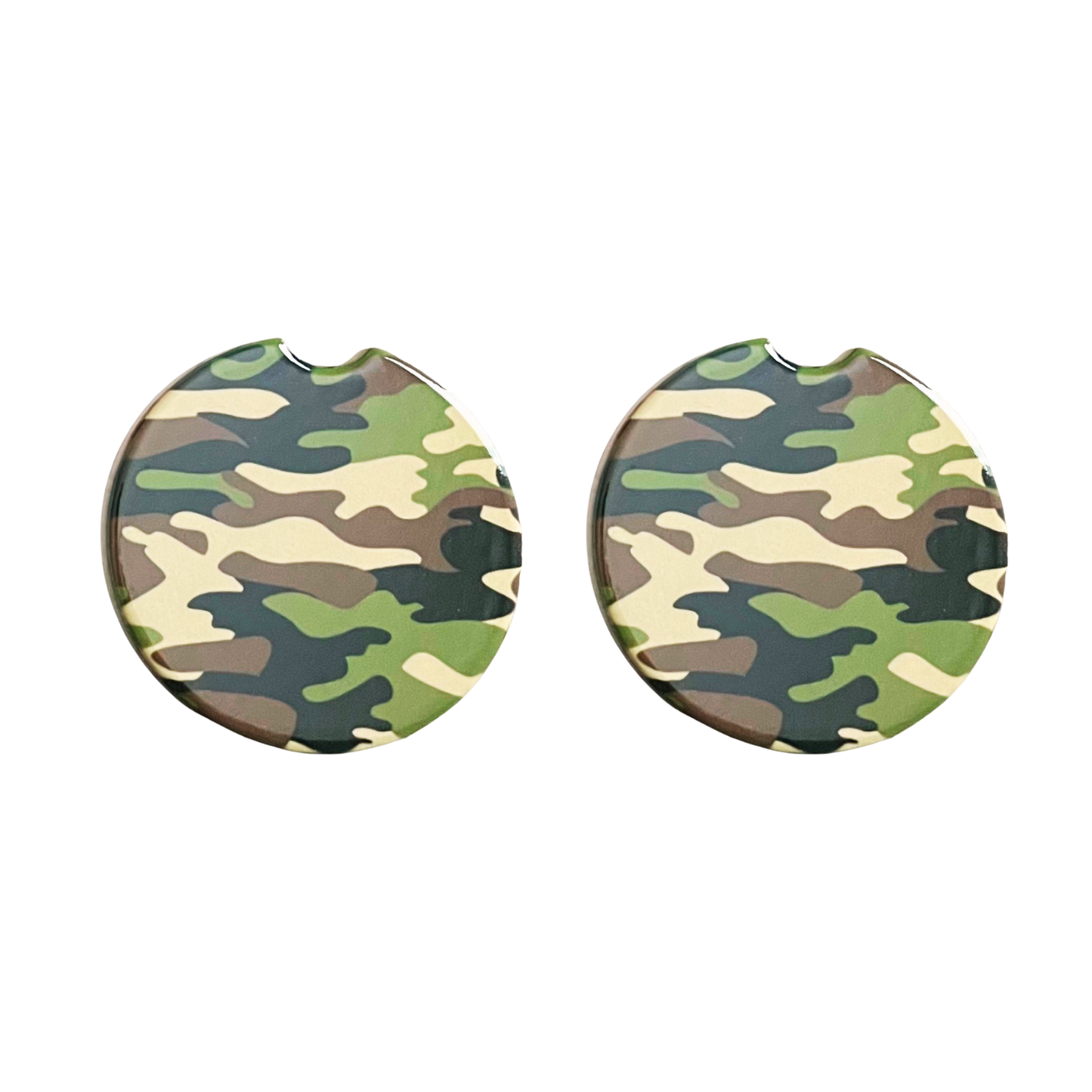 Car Coasters - Camouflage