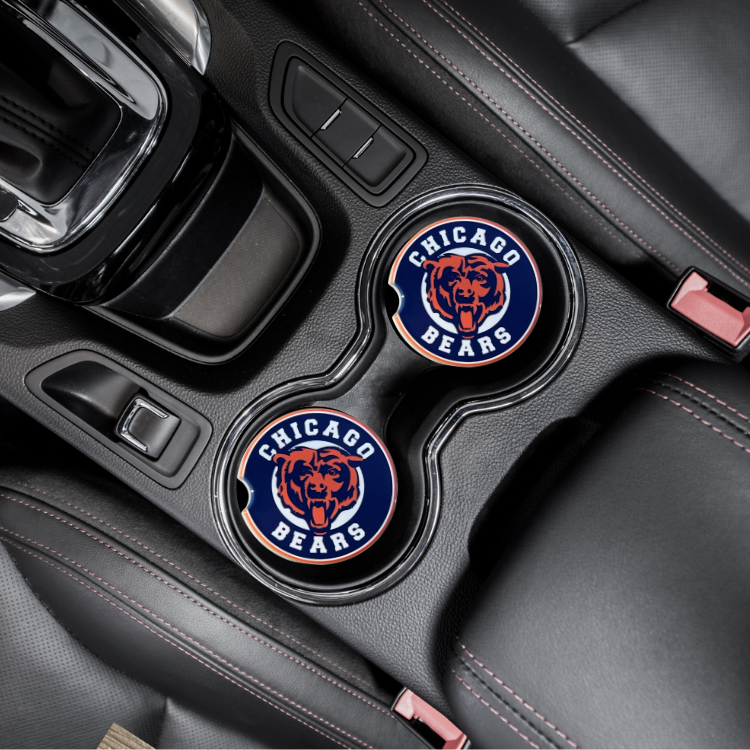Car Coasters - Chicago Bears