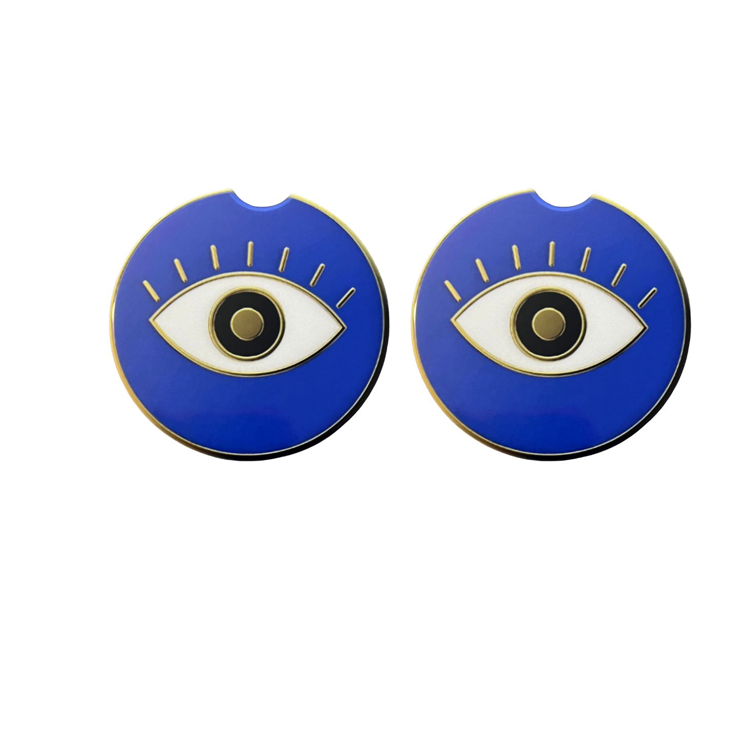 Car Coasters - Evil Eye