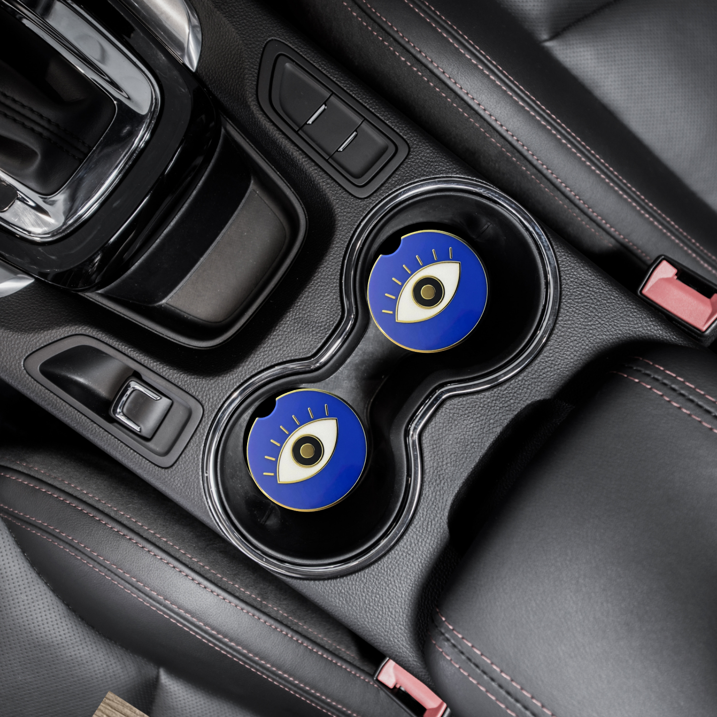 Car Coasters - Evil Eye
