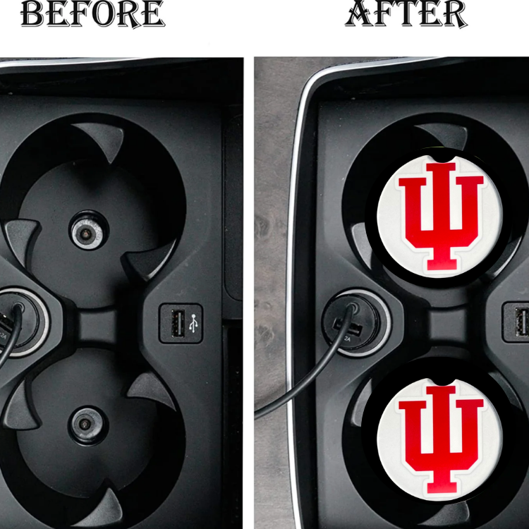 Car Coasters - Hoosiers