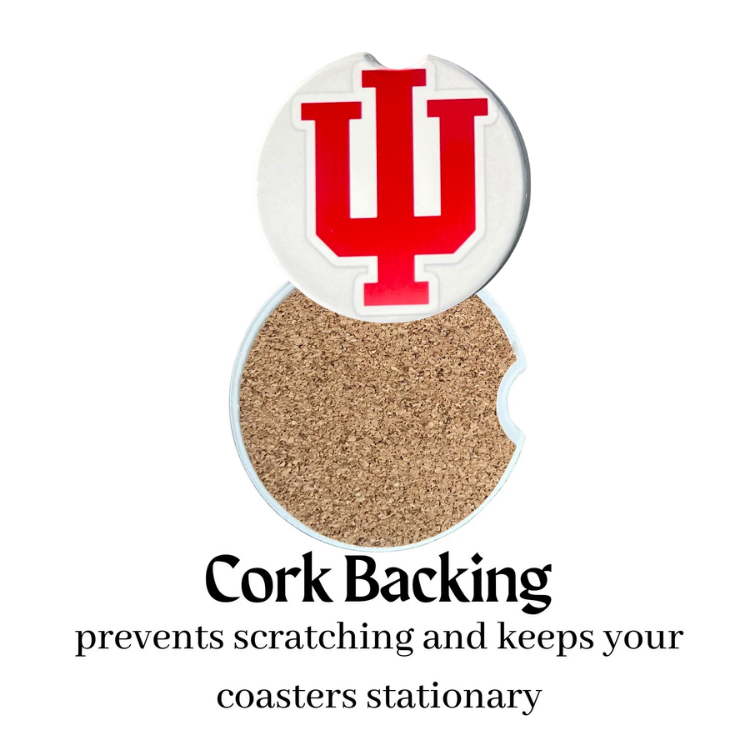 Car Coasters - Hoosiers