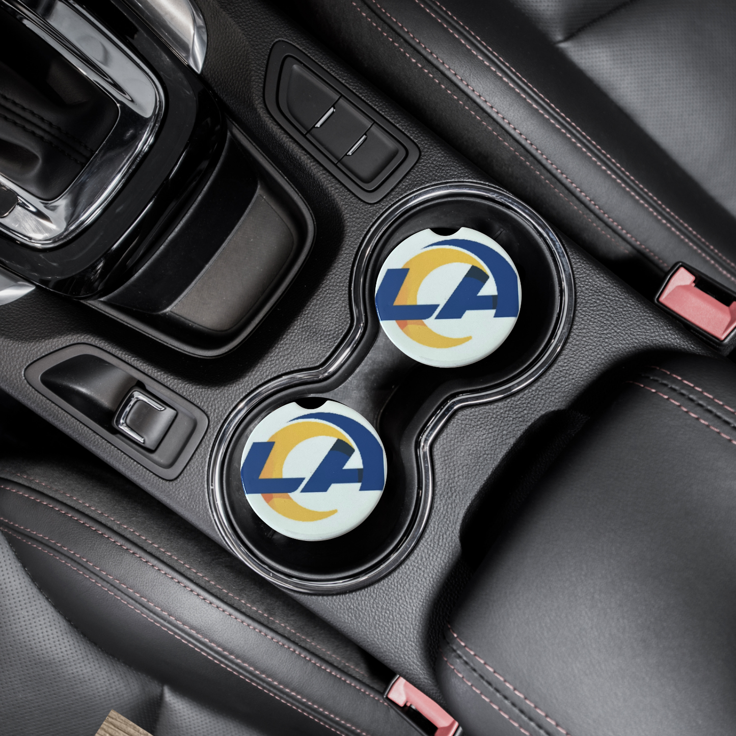 Car Coasters - La Rams