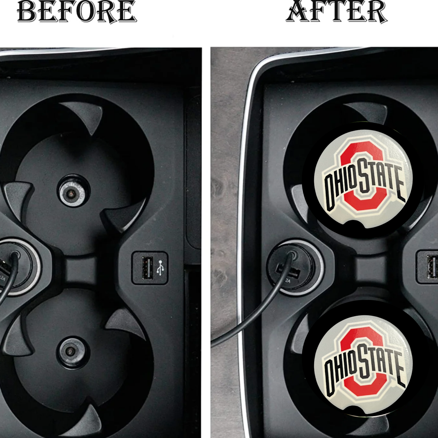Car Coasters - Ohio State