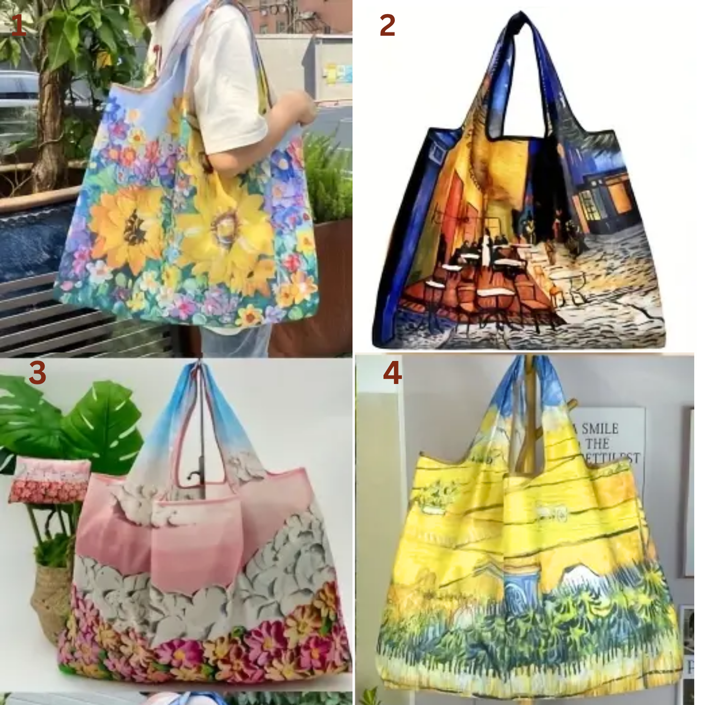 Extra Large Reusable Grocery Bag - Heavy Duty Oxford Fabric