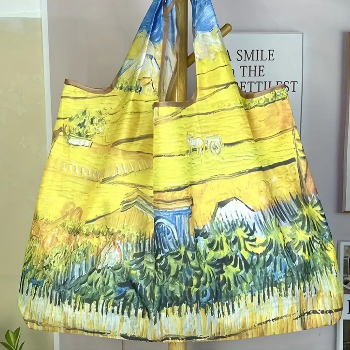 Extra Large Reusable Grocery Bag - Heavy Duty Oxford Fabric