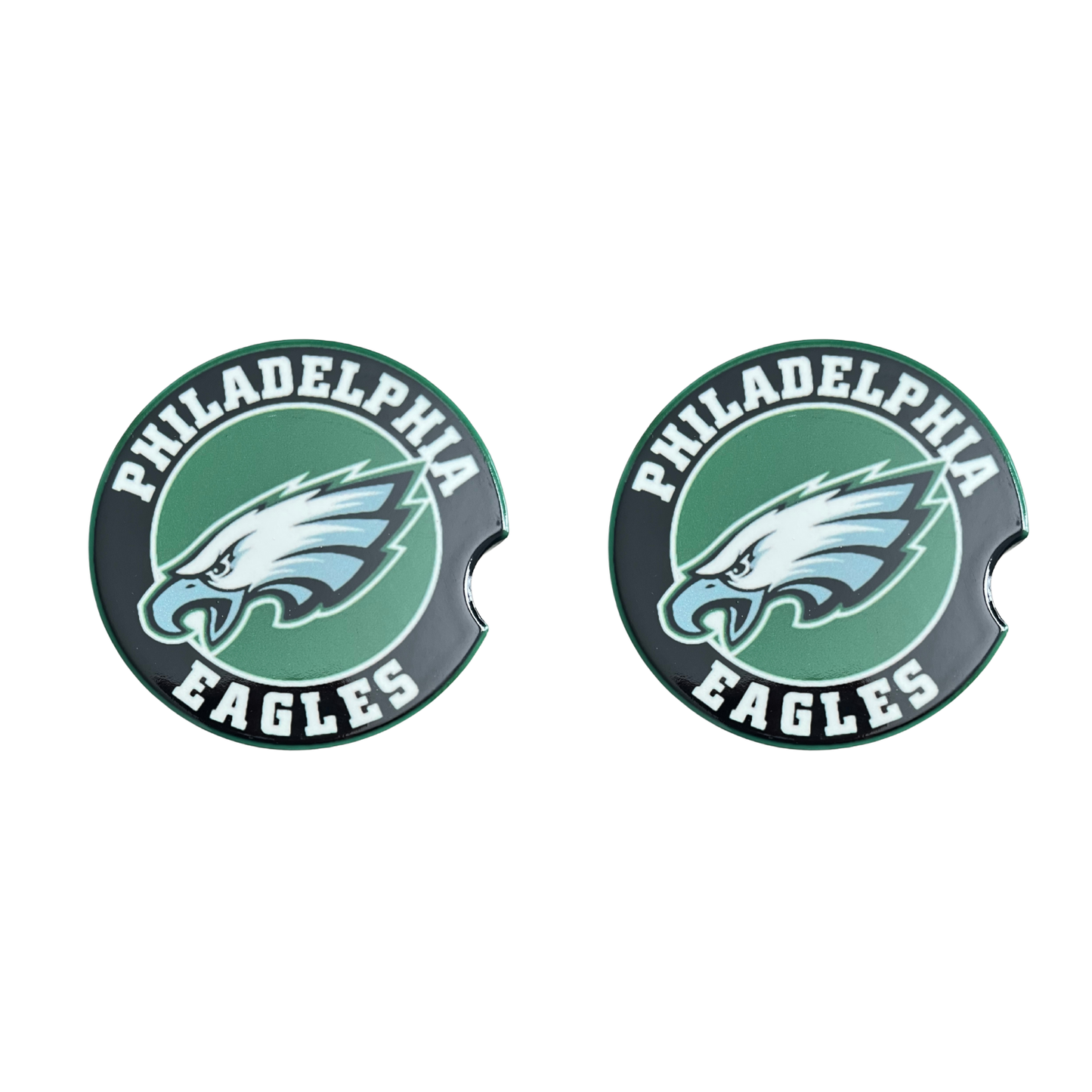 Car Coasters - Philadelphia Eagles