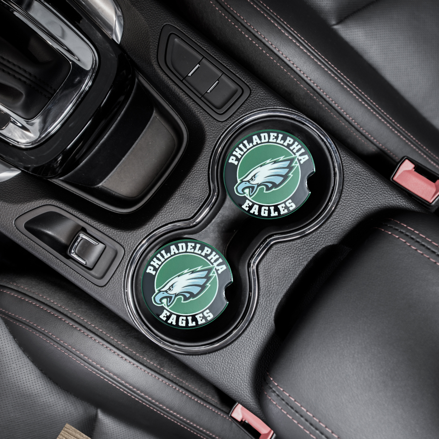 Car Coasters - Philadelphia Eagles