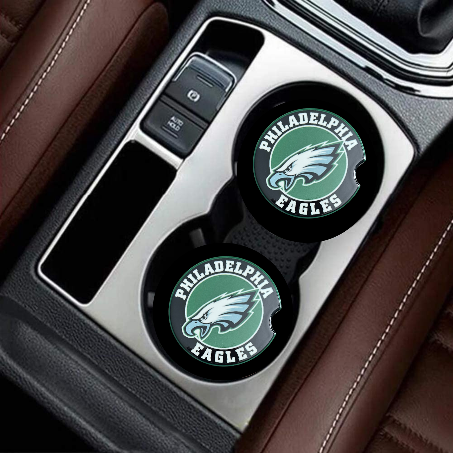 Car Coasters - Philadelphia Eagles