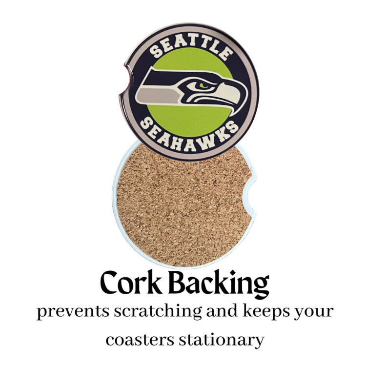 Car Coasters - Seattle Seahawks