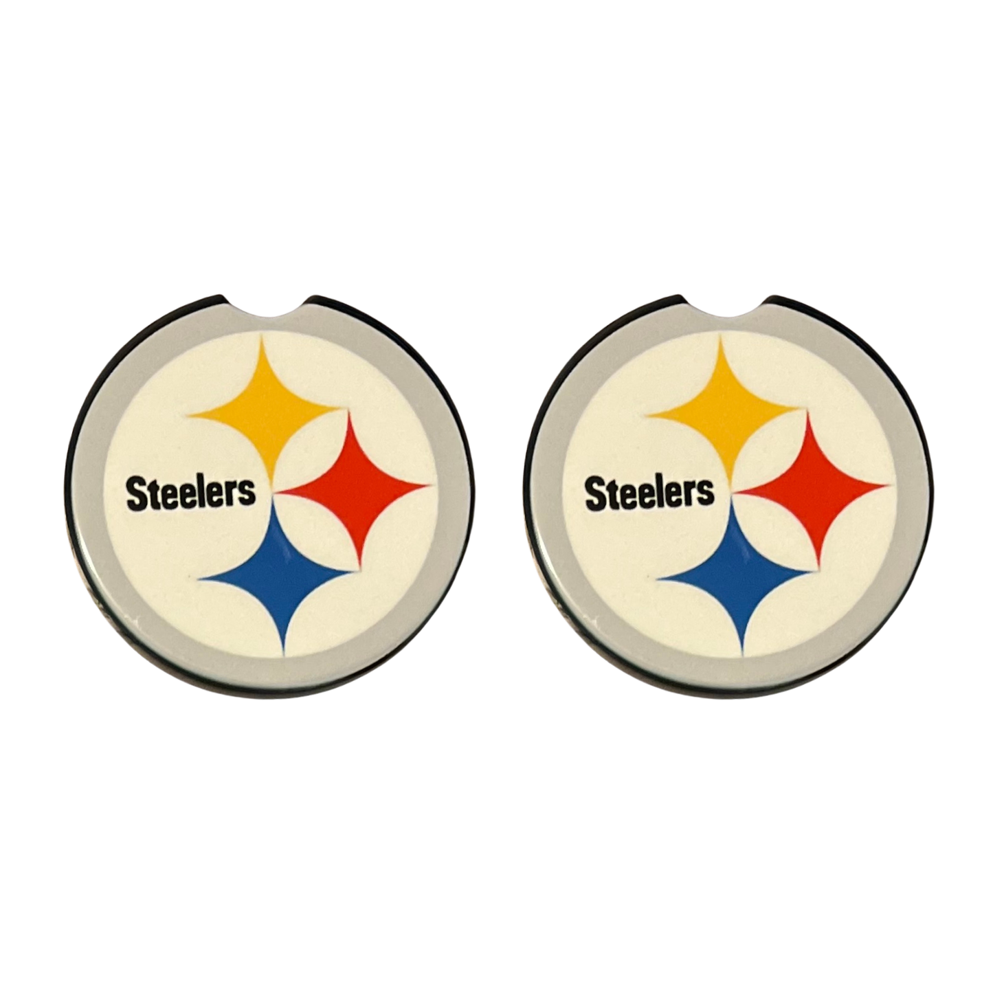 Car Coasters - Pittsburgh Steelers
