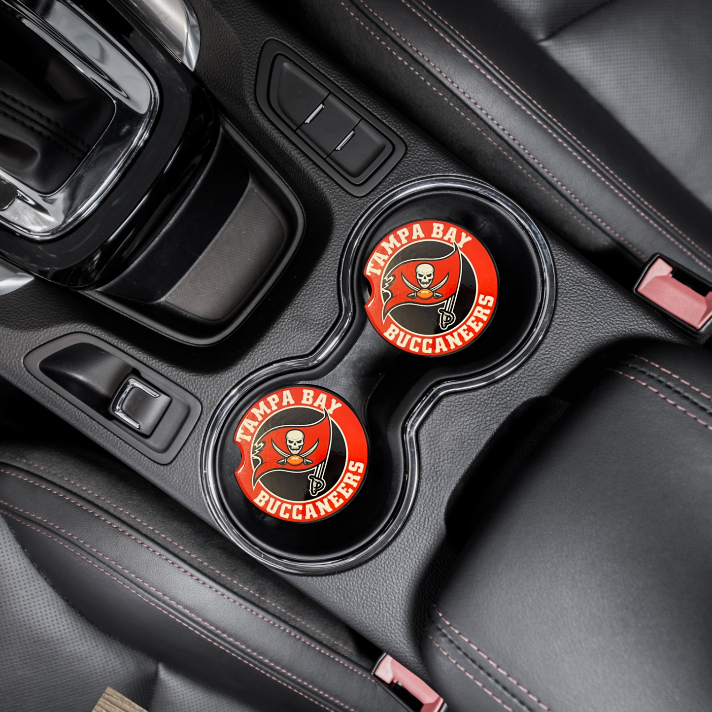 Car Coasters - Tampa Bay Buccaneers