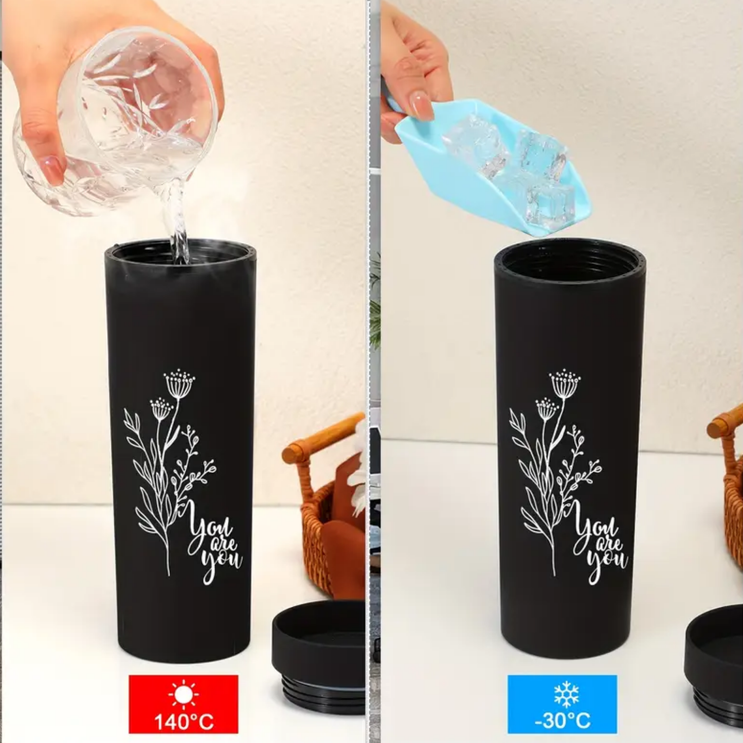 16oz Skinny Tumbler Matte Finish Great Gift for Family Friends or Someone Special