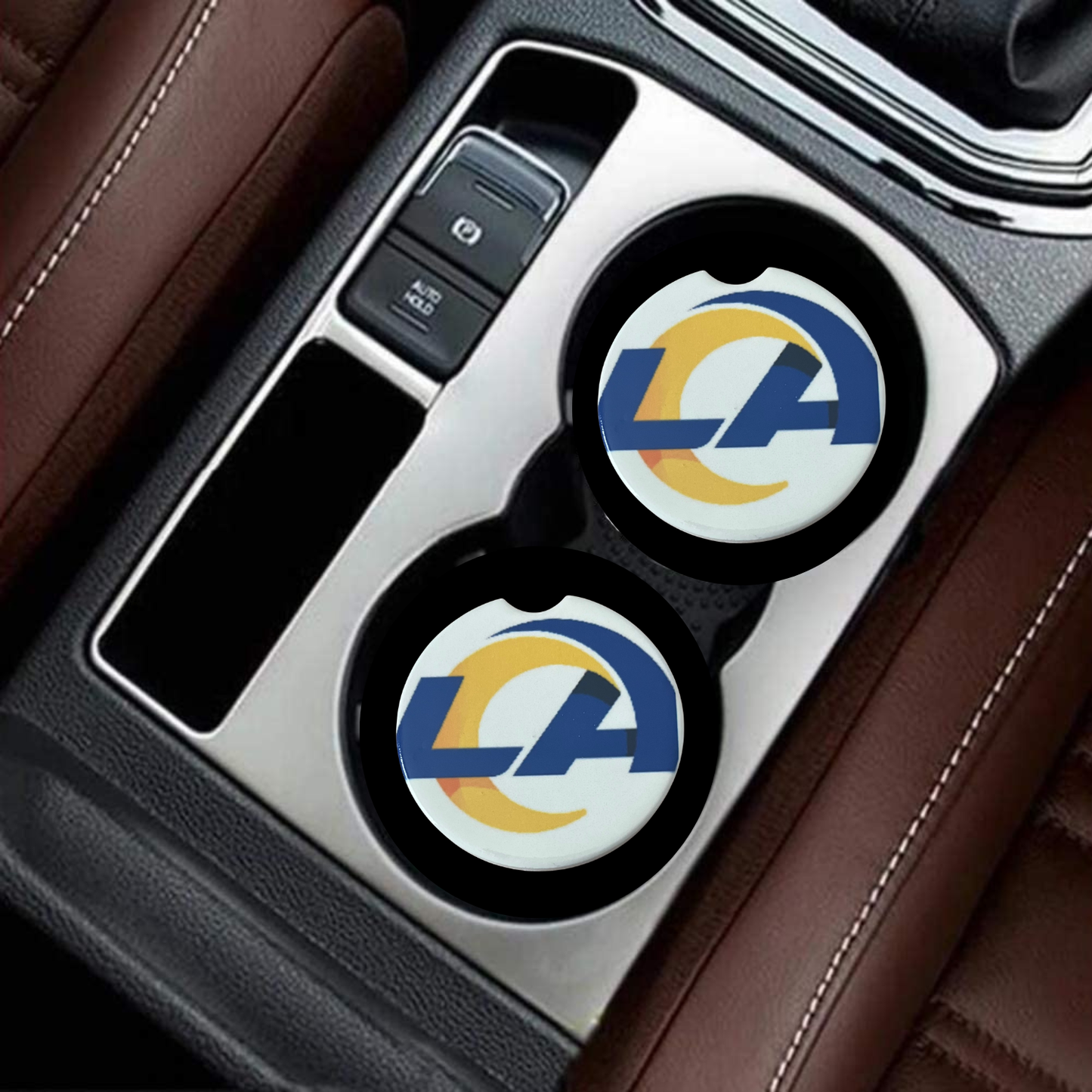 Car Coasters - La Rams