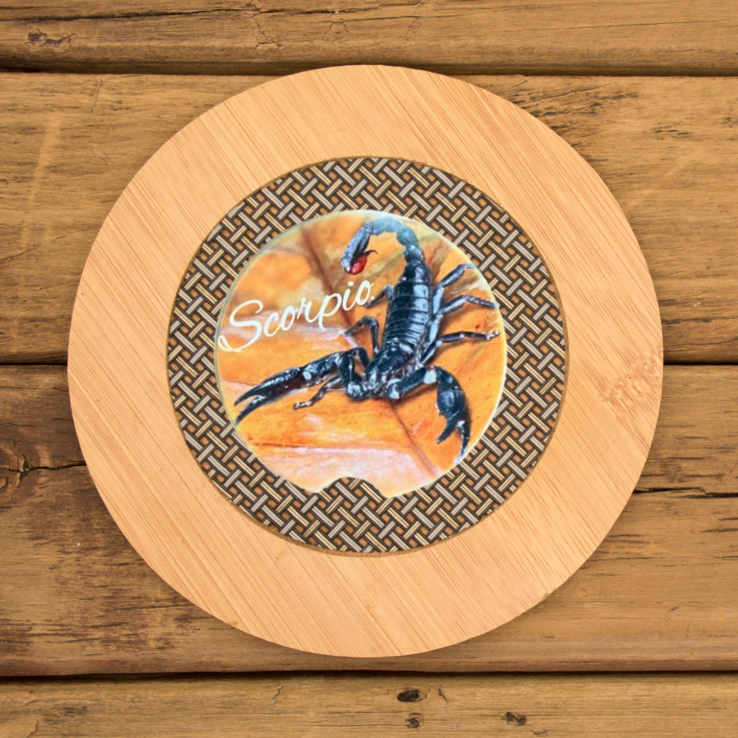Car Coasters - Zodiac Sign - Scorpio