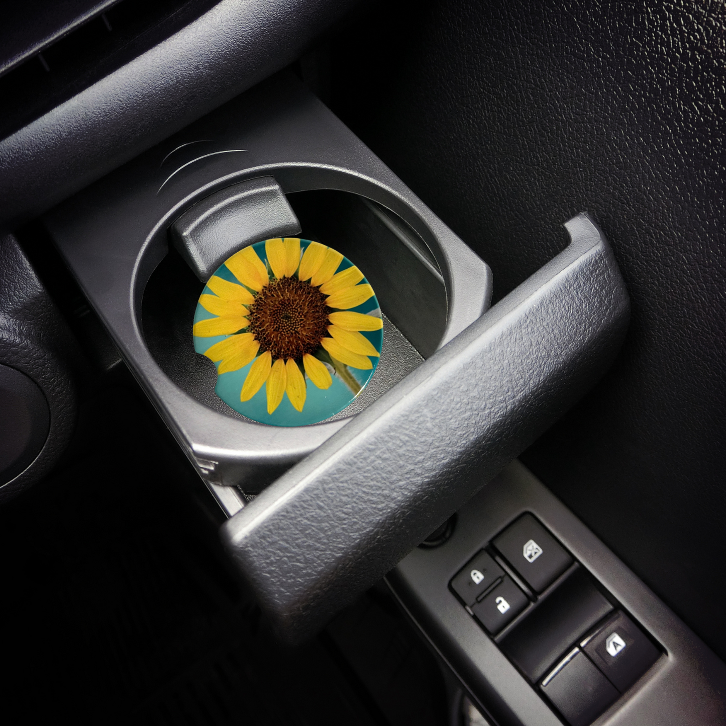 Car Coasters - Sunflower