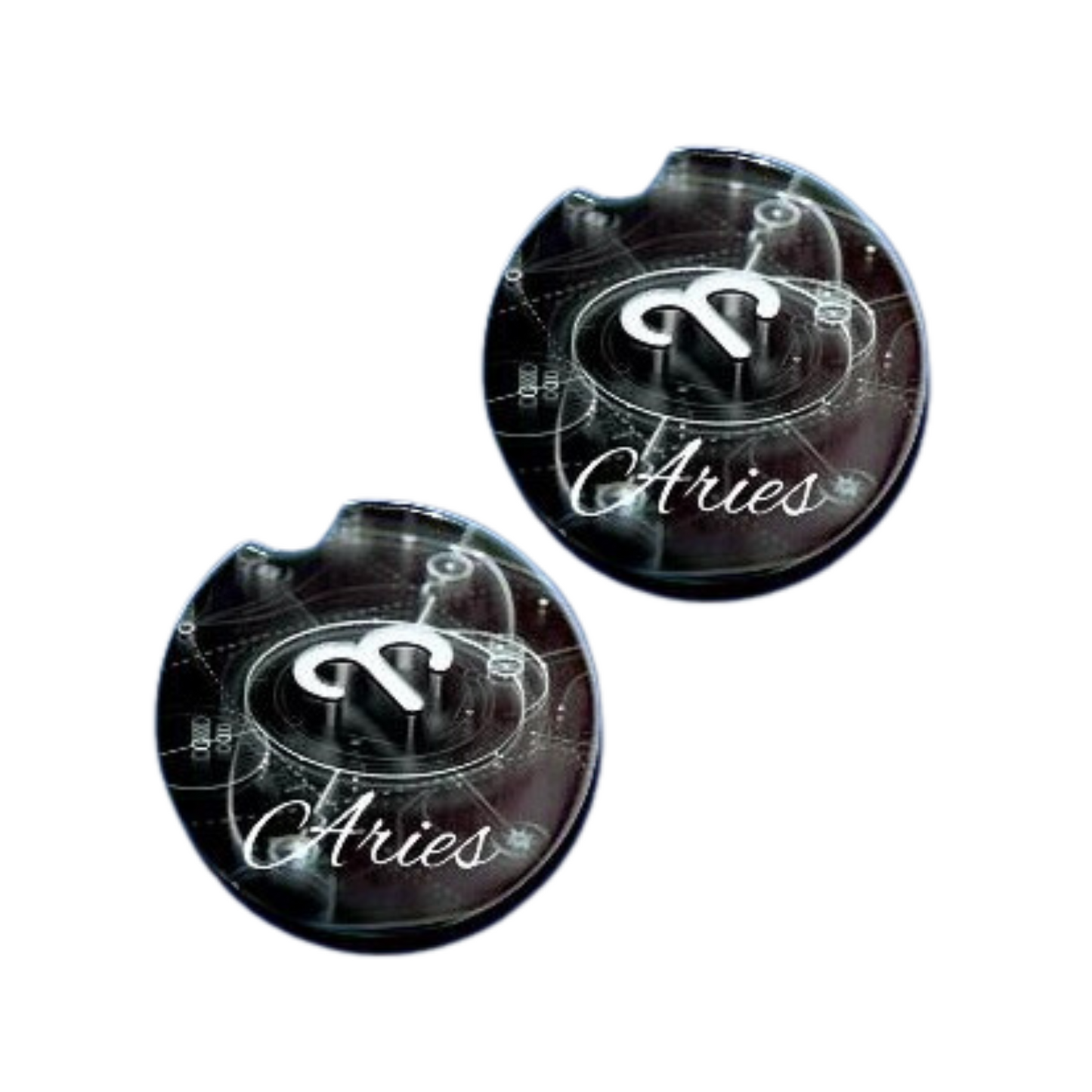 Car Coasters - Zodiac Sign - Aries