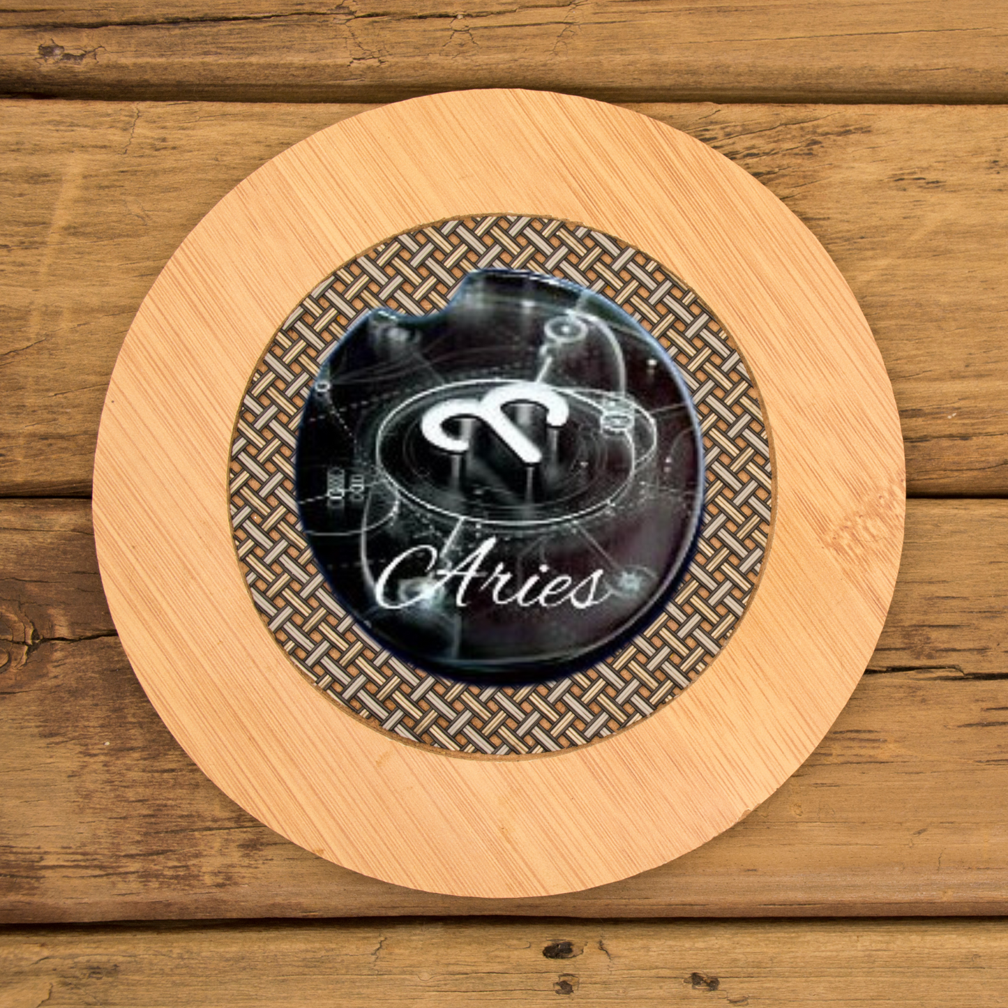 Car Coasters - Zodiac Sign - Aries